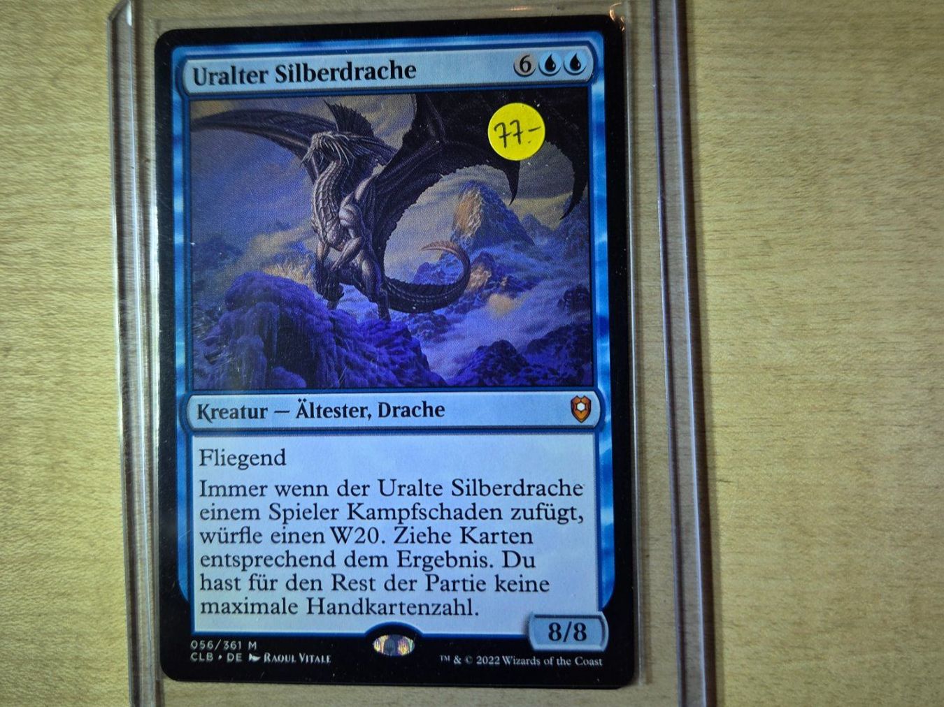 Magic The Gathering Carte collezionabili: Magic: The Gathering - Uralter Silberdrache - Selten! – Nuovo (secondo la descrizione) da Hägendorf venduto da thinkpositiv11