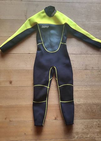 Kinder Neoprenanzug Deeply Summer Back Zip 12Year
