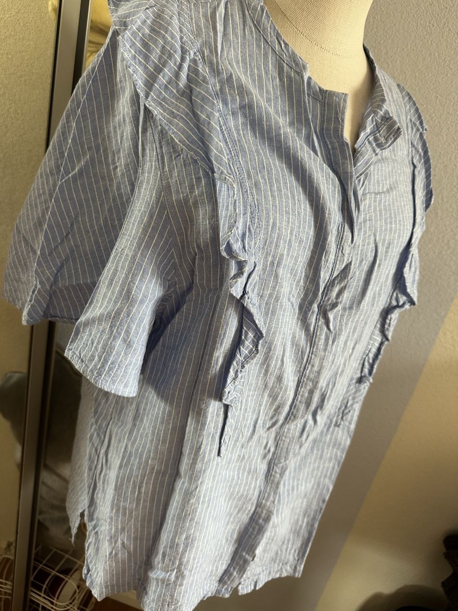Blusen: Bluse blau Flax Gr. L (38/40) – Gebraucht aus Bassersdorf von Ayumiyamaguchi 2