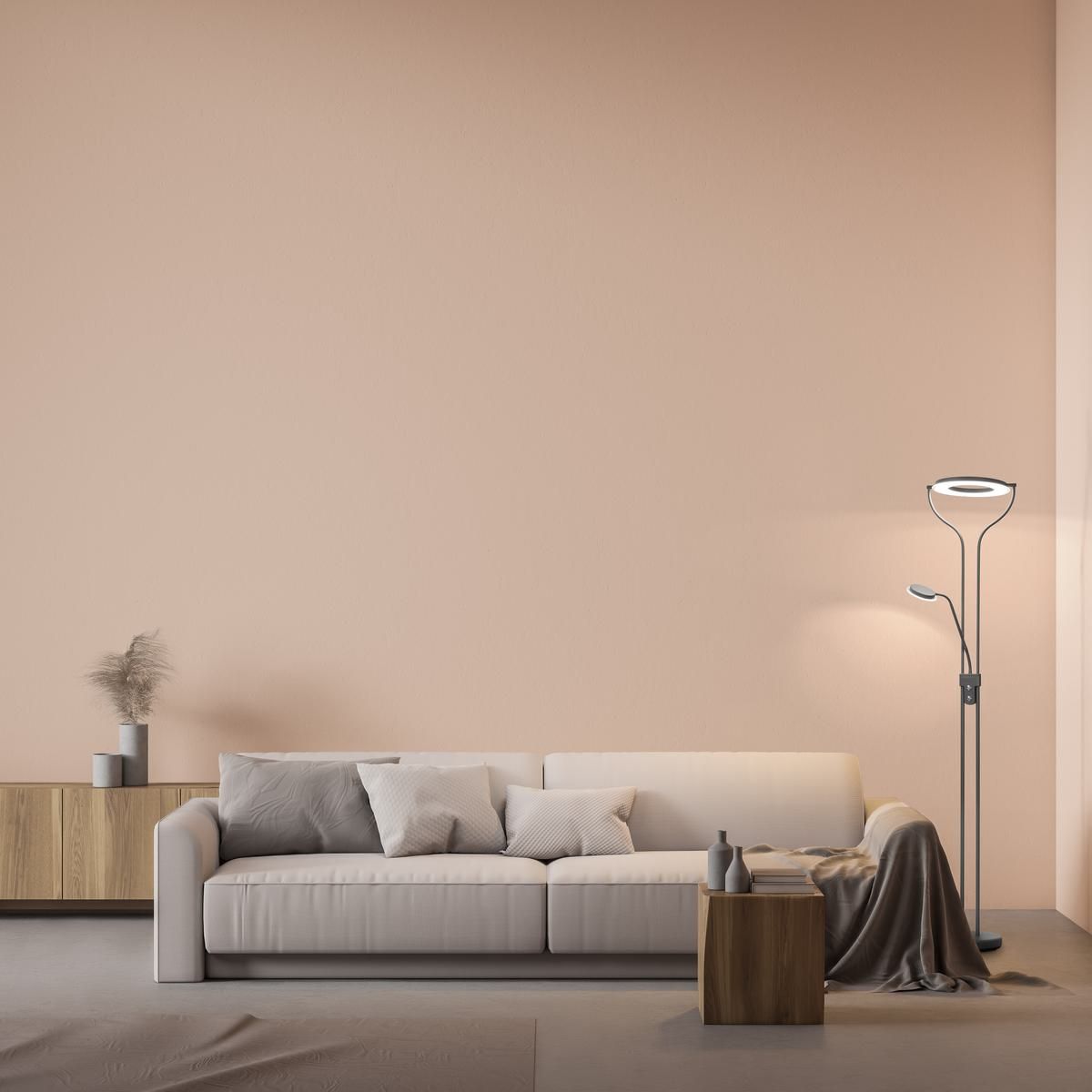 Lampade: LED Stehleuchte, Leselicht, 180 cm Höhe – Nuovo (secondo la descrizione) da Kreuzlingen venduto da Smart-Light 1