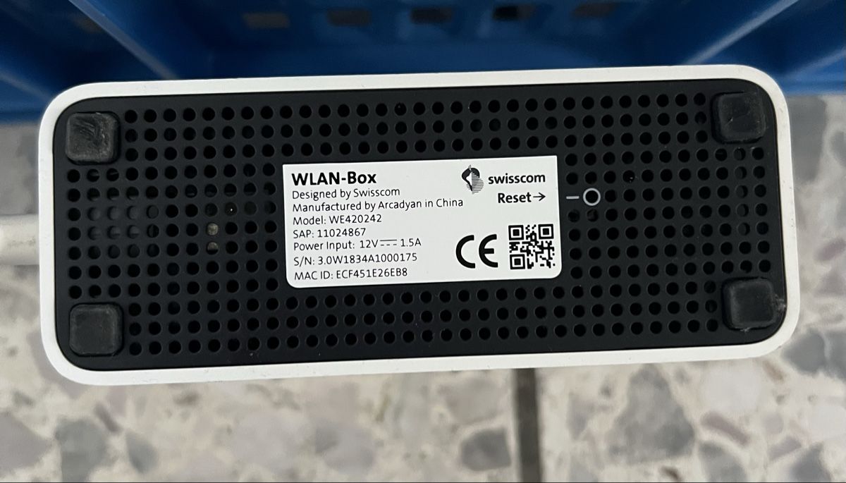 Swisscom Wlan: Swisscom WLAN-Box – Gebraucht aus Mumpf von anelva 2