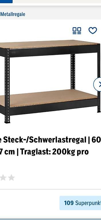 Scaffali: Schwerlast Regal – Usato da Gempenach venduto da Mittelpudel 1