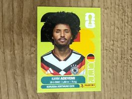 Panini FIWA WM 2026 Sticker Karim Adeyemi GER 19
