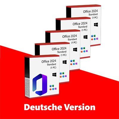 Microsoft Software: Microsoft Office 2024 Standard (5 Keys) – Gebraucht aus Vaduz von KeysDistributionGmbH