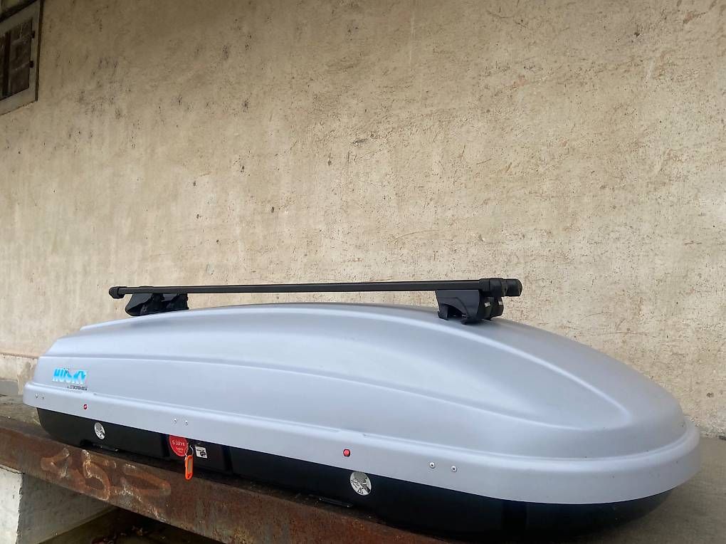 Coffres de toit: Dachbox Kamei Husky XXL 510L mit oder ohne Dachträger – D'occasion à Leuzigen par Doppelrad 2