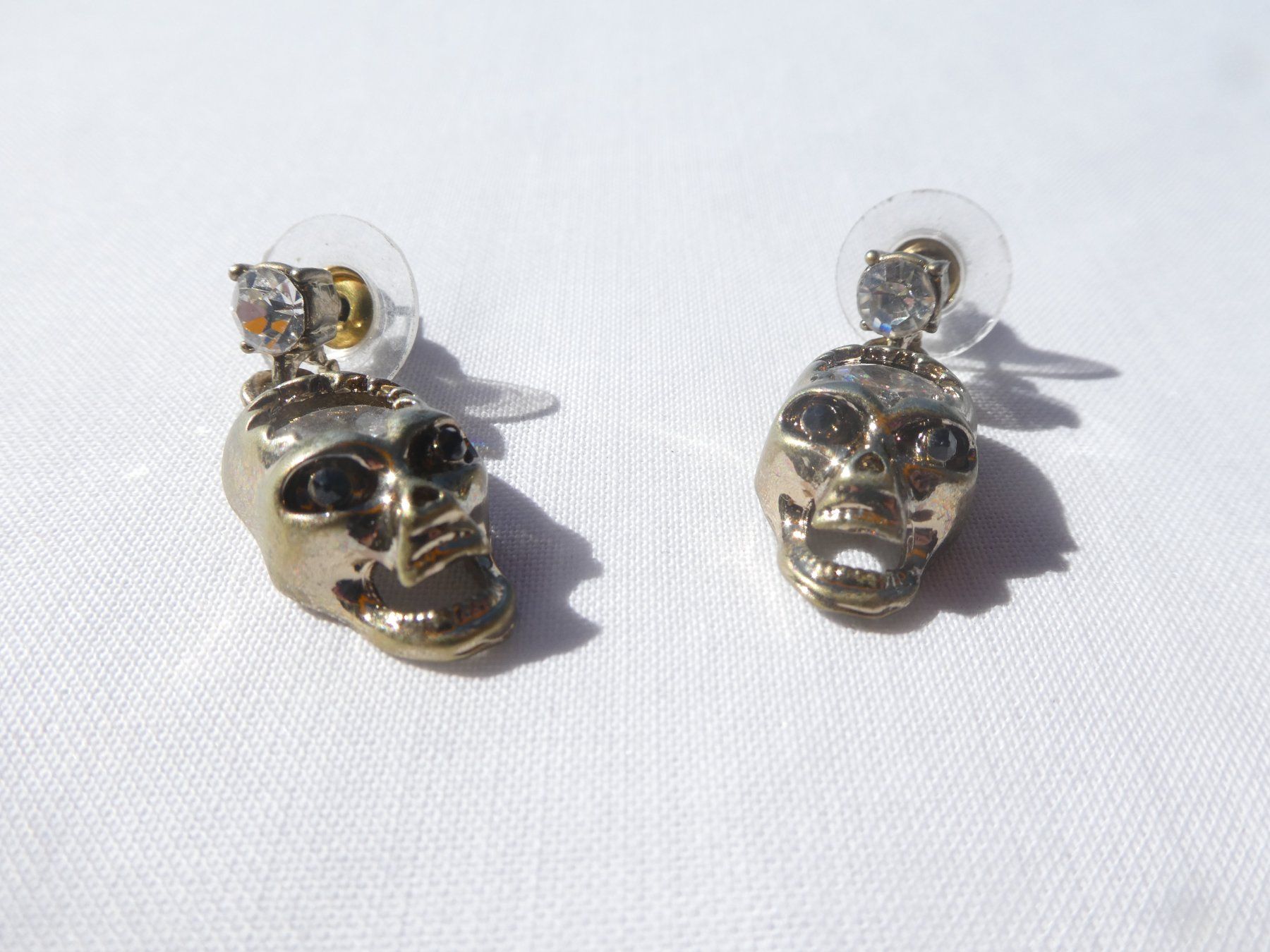 Ohrringe & -stecker: Ohrstecker mit Zirkonia,  Modeschmuck – Neu (gemäss Beschreibung) aus Gattikon von kaandooh