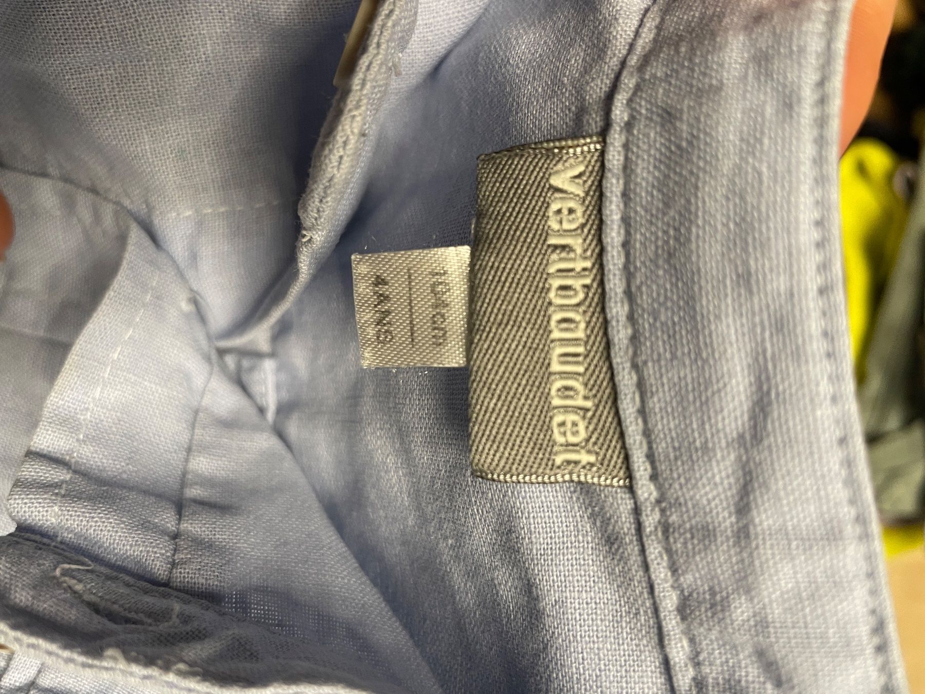 Hemden, T-Shirts & Polos: Hemd Grösse 104 hellblau / Leinen – Gebraucht aus Winden von gini_bini 1