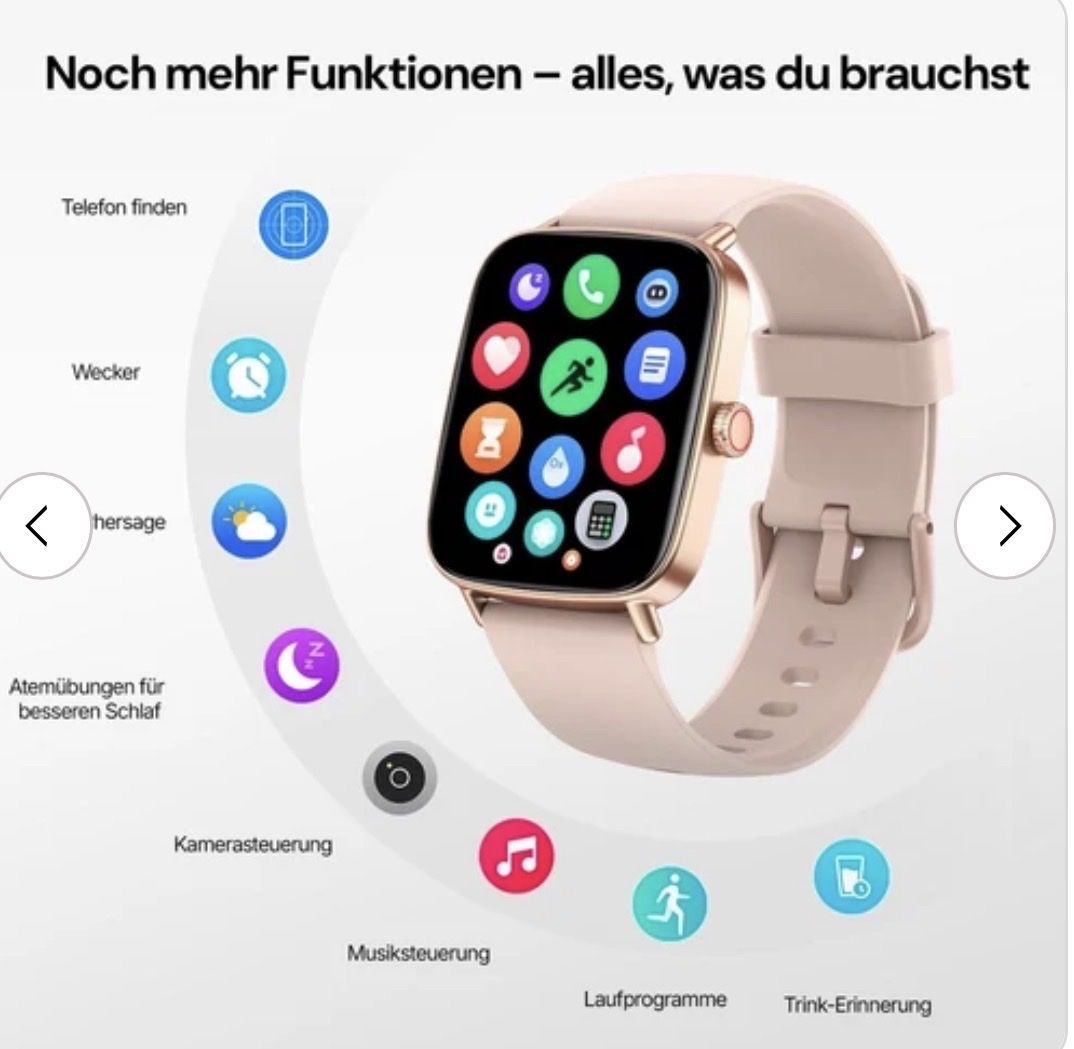 Smartwatch: Smart Watch – Neuf avec emballage d'origine à Pfyn par Nathalie71 2