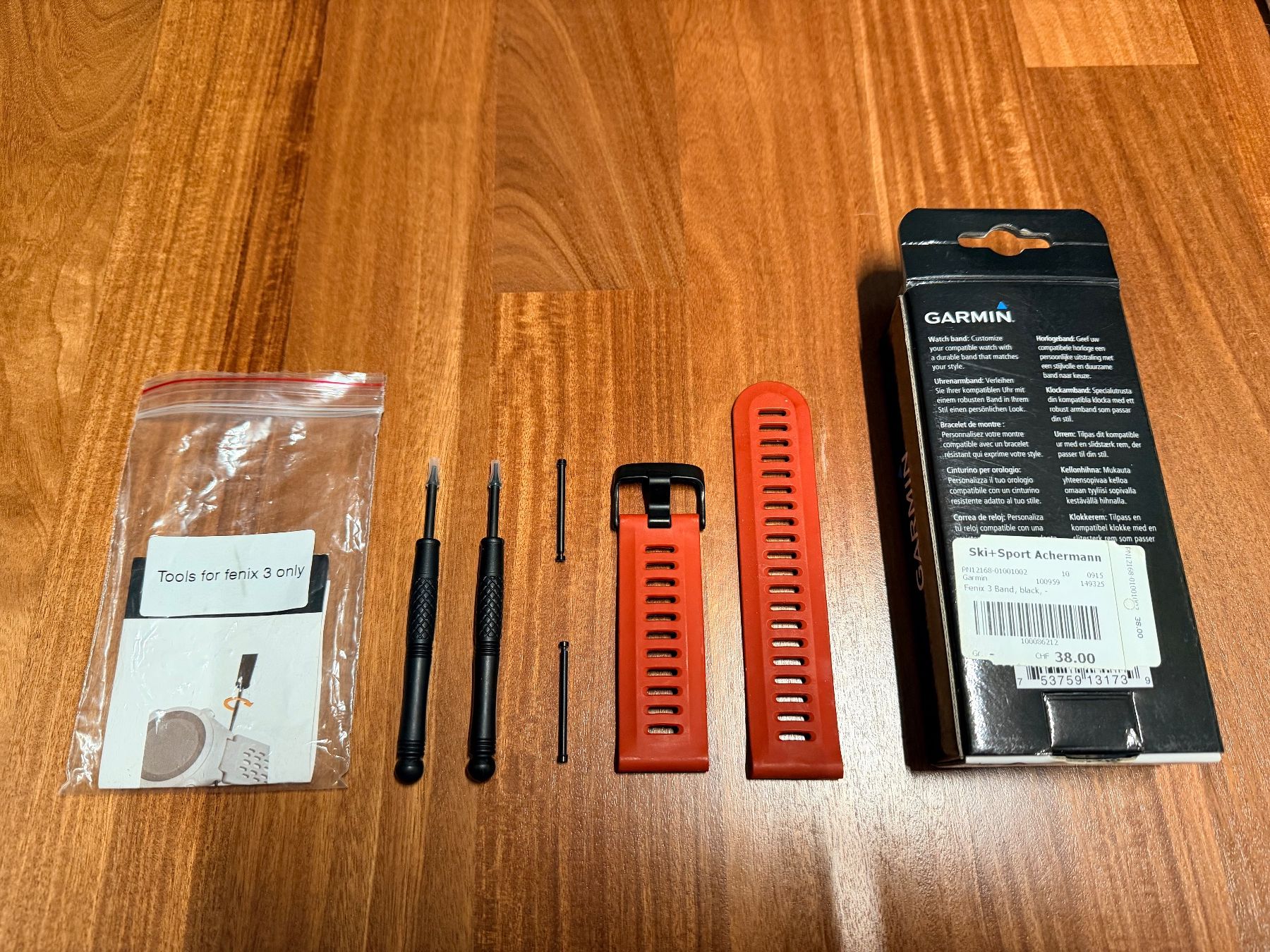 Bracciali & Braccialetti: Garmin Fenix 3 - Ersatz-Armband – Nuovo (secondo la descrizione) da Stans venduto da Zappa93