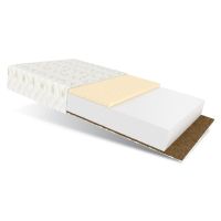 Kindermatratze 60x120 SAMI - ALOE VERA Bezug - H2/H4 - 11cm