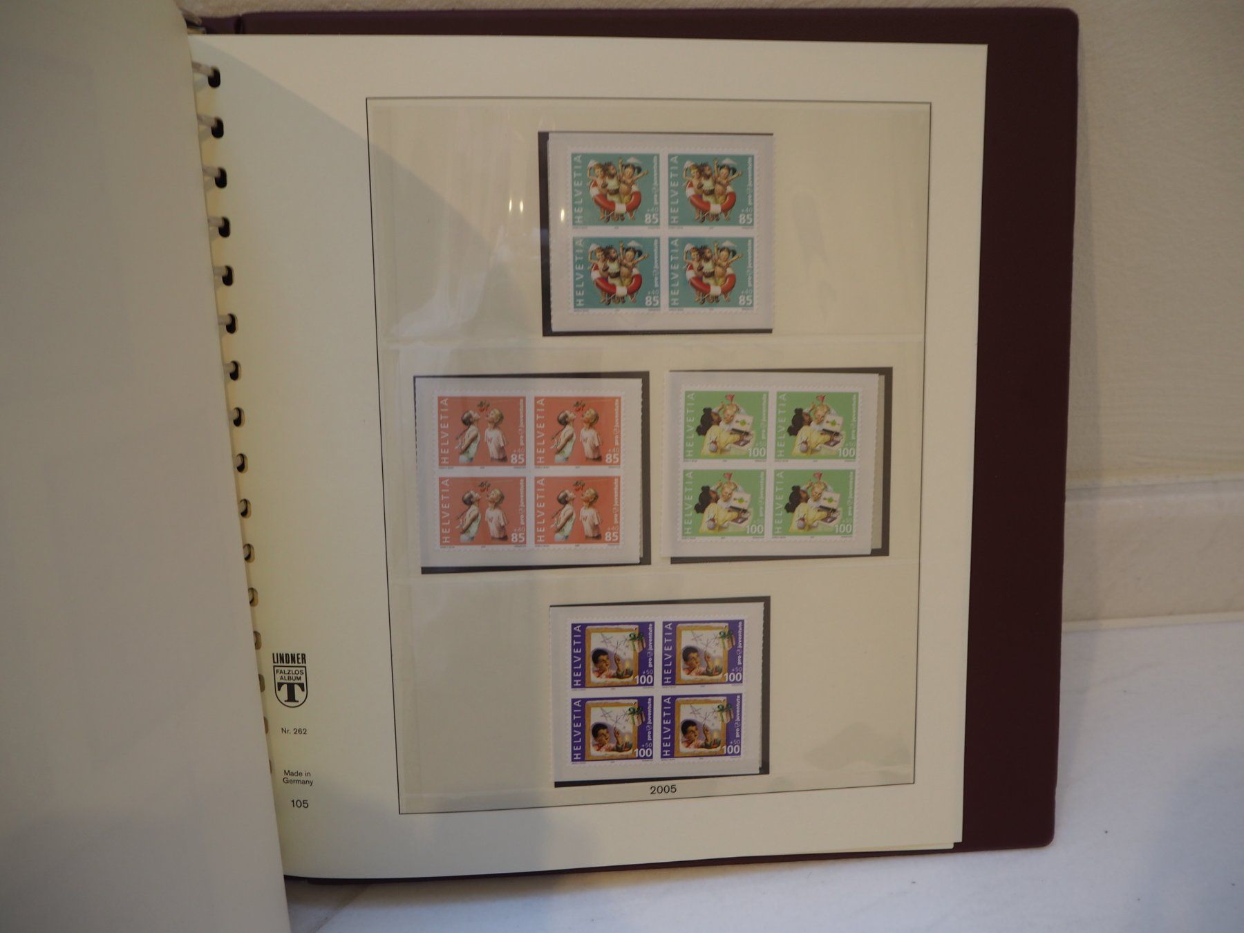 Tutti i francobolli: PJ 1973 - 2007 in 4er Bl. ** Frankatur 388.80 oder Sammlung – Nuovo e nell'imballaggio originale da Zürich venduto da Alain-Phila 5