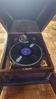 Antiker Grammophon Odeon-Grand mit Schallplatten! Rarität!