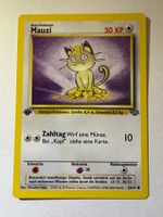 🔬✅ Pokémon Mauzi 56/64 1st Dschungel Jungle DE NM