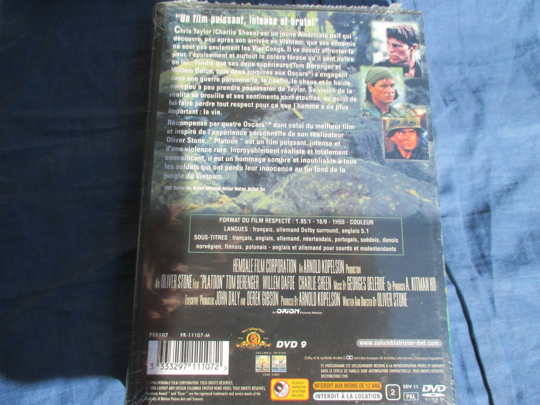 Tous les DVDs: Platoon – Neuf (Voir description) à Colombier NE par nene288 1