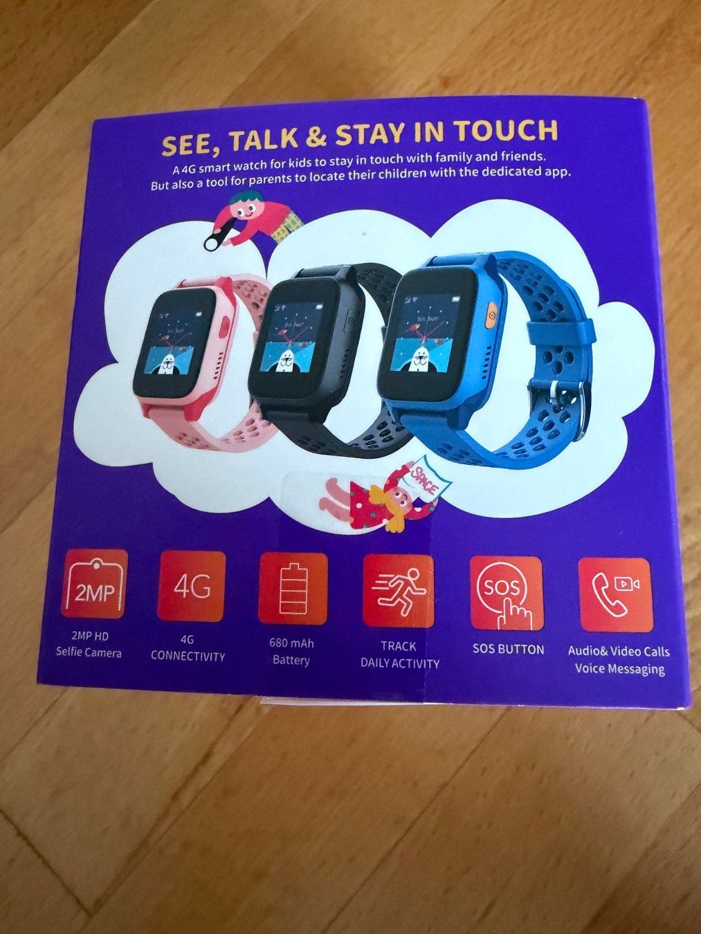 Smartwatch: Montre connectée TCL Movetime MT46 noire – Neu und originalverpackt aus La Tour de Peilz von superniconico 3