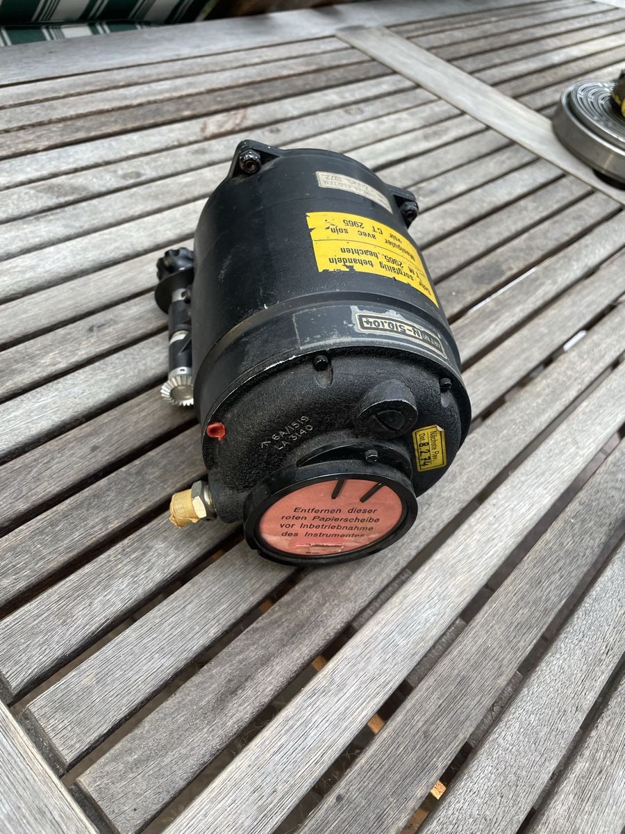 Messen: Horizont aus Vampire DH-100 Mk1 Sperry – Gebraucht aus Erlen von Mirageiii 2