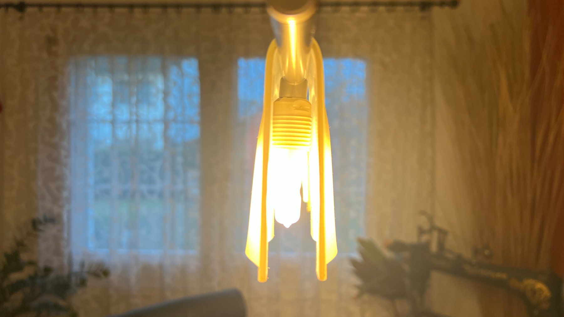 Lampadari & plafoniere: Stilvolle, dimmbare Hängelampe, 5x 40W – Usato da Ottenbach venduto da luckylukeworld 5