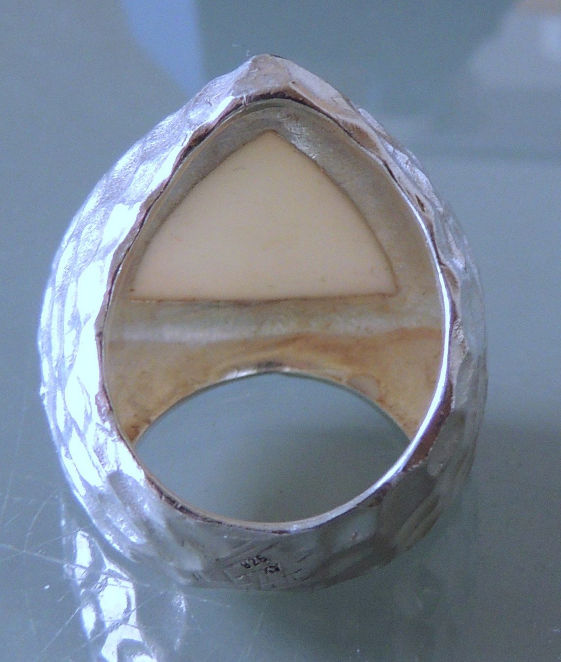 Ringe: Perlmutt Silber 925 Fingerring Gr. 58 – Gebraucht aus Waldenburg von schaller707 3