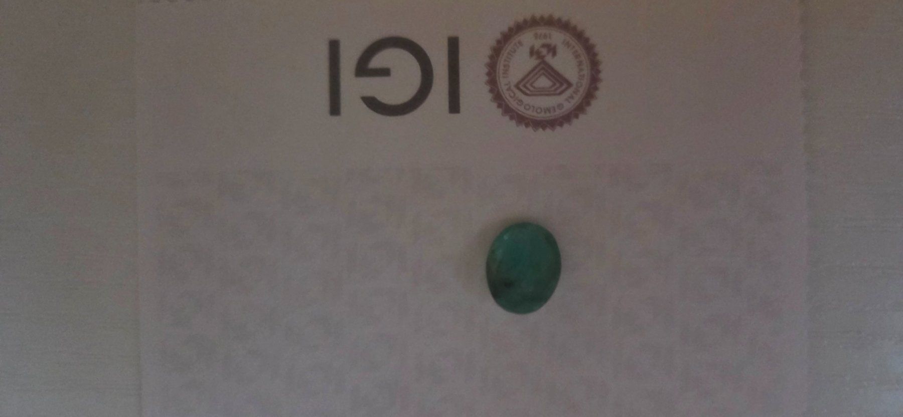 Edelsteine: Smaragd von 2.47 Karat, mit Zertifikat – Neu und originalverpackt aus Fislisbach von tar_6qdr 3