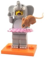 LEGO Minifiguren 71021 Series 18 - Elephant Costume Girl