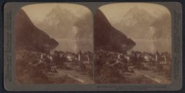 Stereo-Fotografie Sisikon, Blick auf den