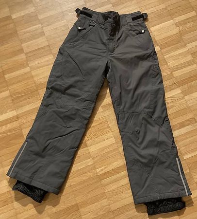 Skihose grau, Grösse 128