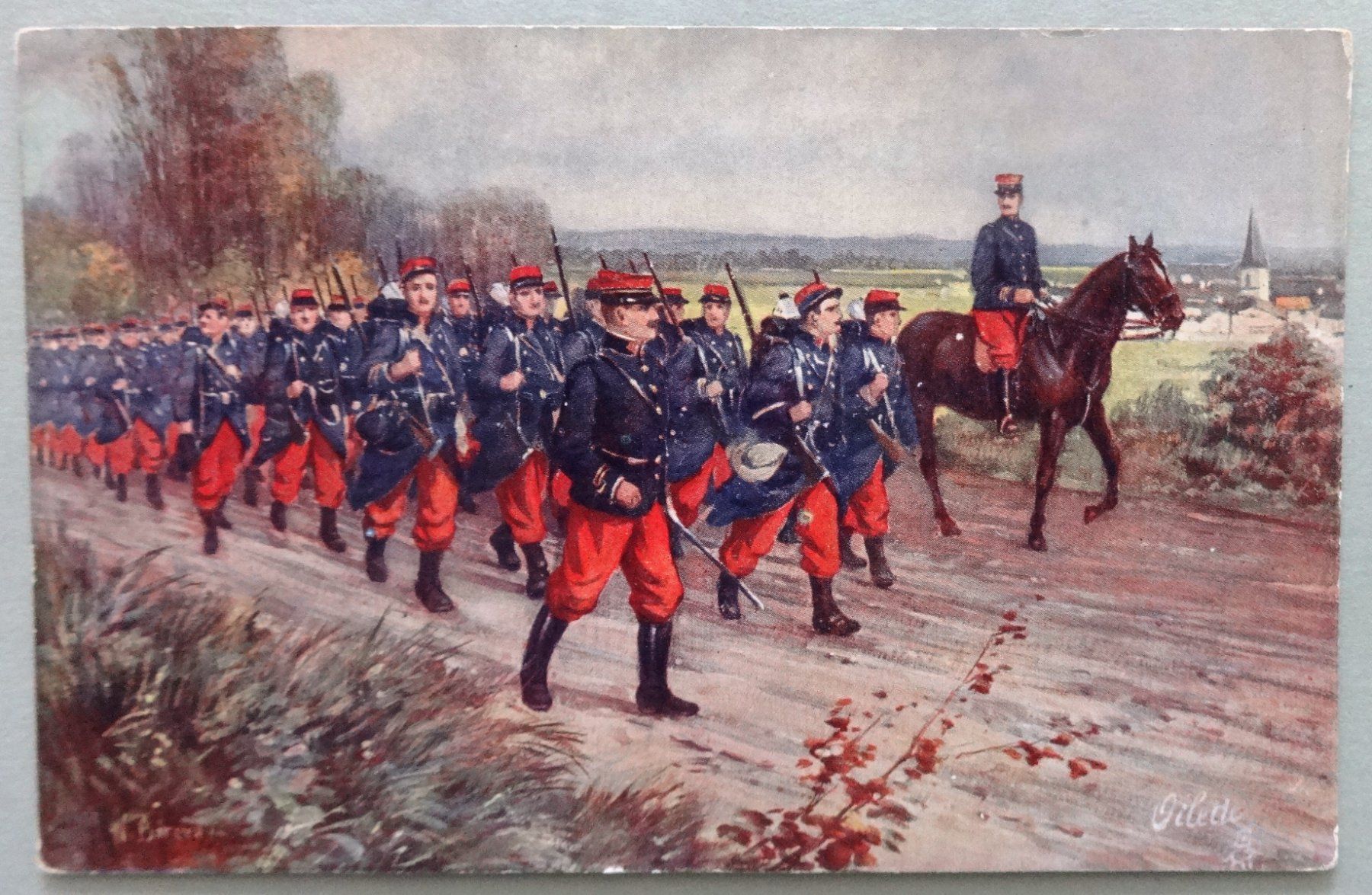 Cartes postales: L' Infanterie – D'occasion à Fétigny par Billy2miny