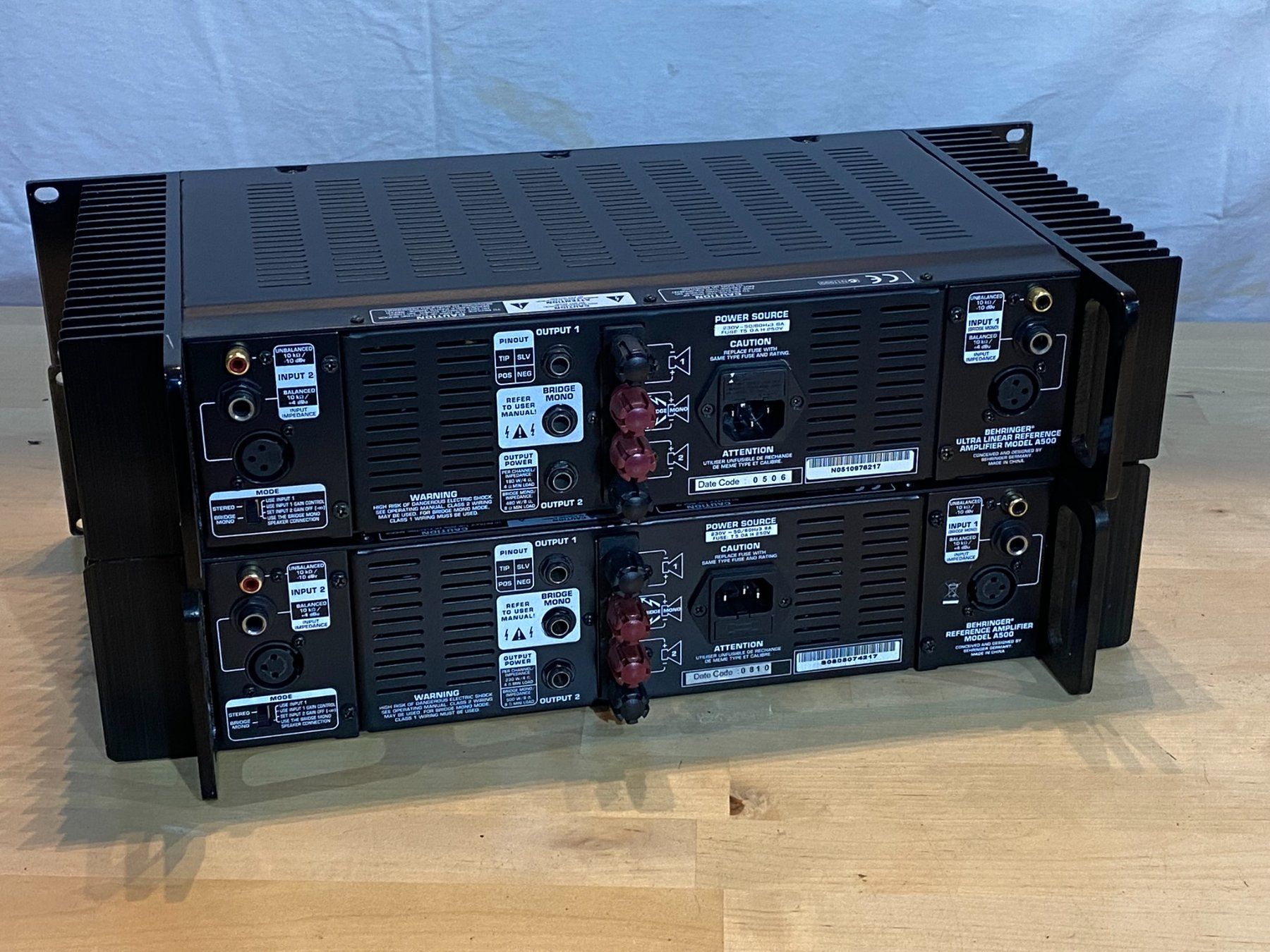Behringer Verstärker: Behringer A500 Endstufe – Gebraucht aus Brügg BE von Busima 1