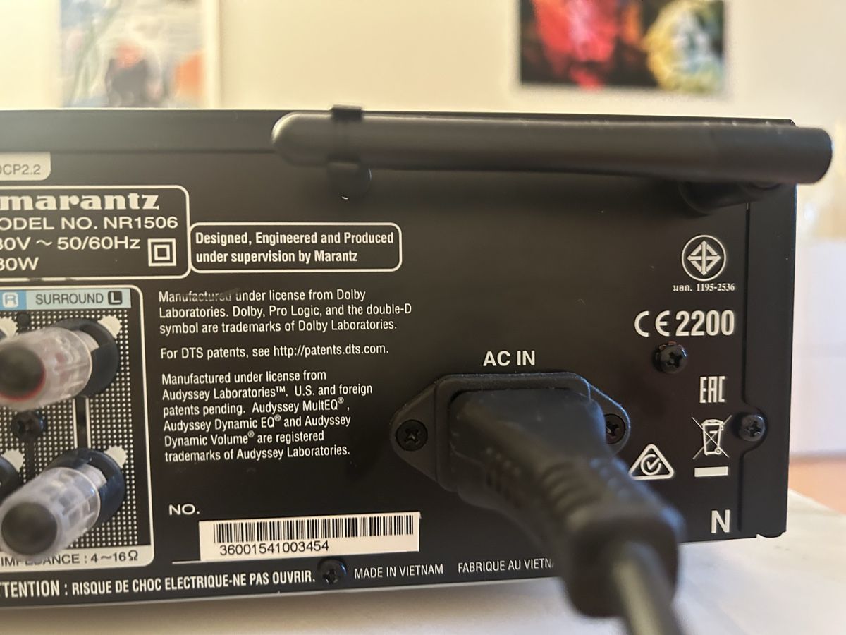 Marantz Ricevitori: Marantz AV Receiver NR1506 mit FB – Usato da Bern venduto da Carhead 4