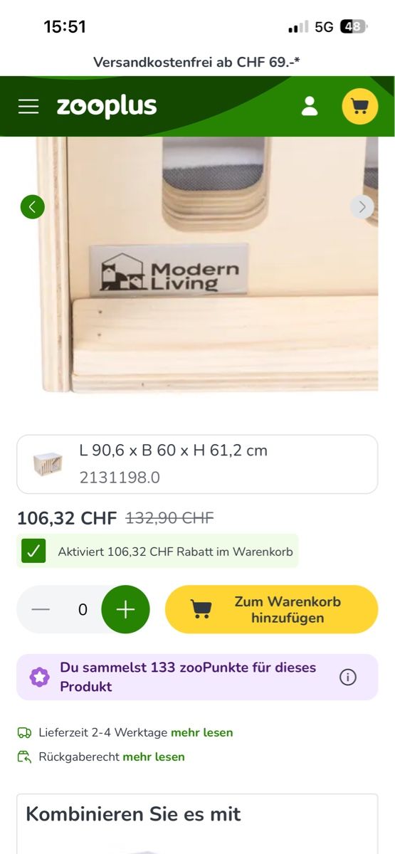 Käfige, Transport & Sicherheit: Hundebox, Hundebett – Neu (gemäss Beschreibung) aus Dintikon von Blevita01 4