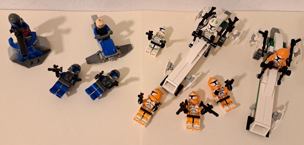 Lego Star Wars 7913 Clone Trooper + 7914 Mandalorian (2011) | Kaufen ...