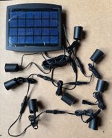 Solar Möbel- Garten- Boden-Lichterkette / Spots, ungebraucht