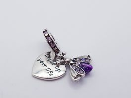 Charm glow in the dark (925 Sterling Silber) - NEU