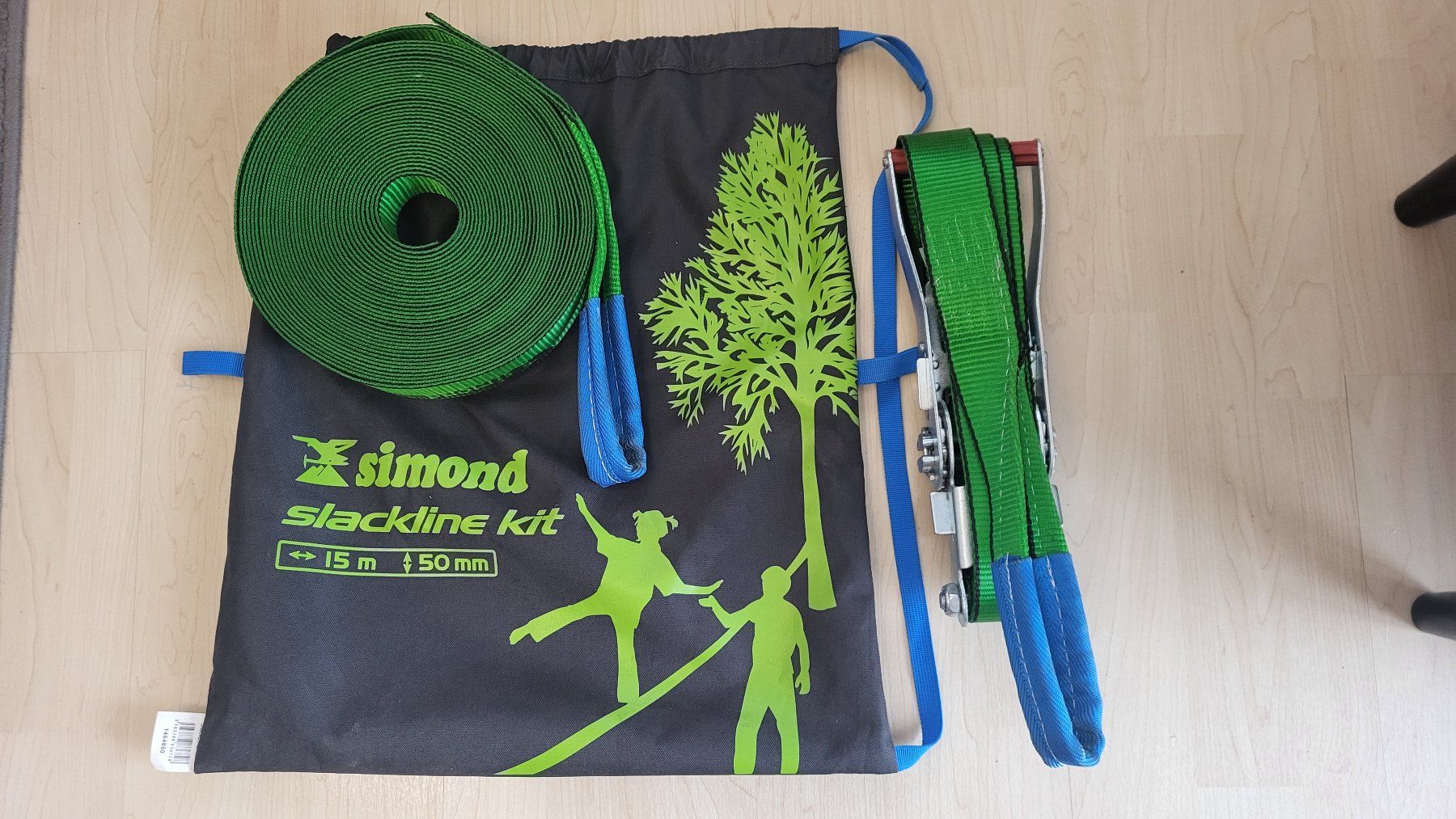Slackline: Slackline Simond         50 mm  x 15 Meter – Nuovo (secondo la descrizione) da Allenwinden venduto da rebu11