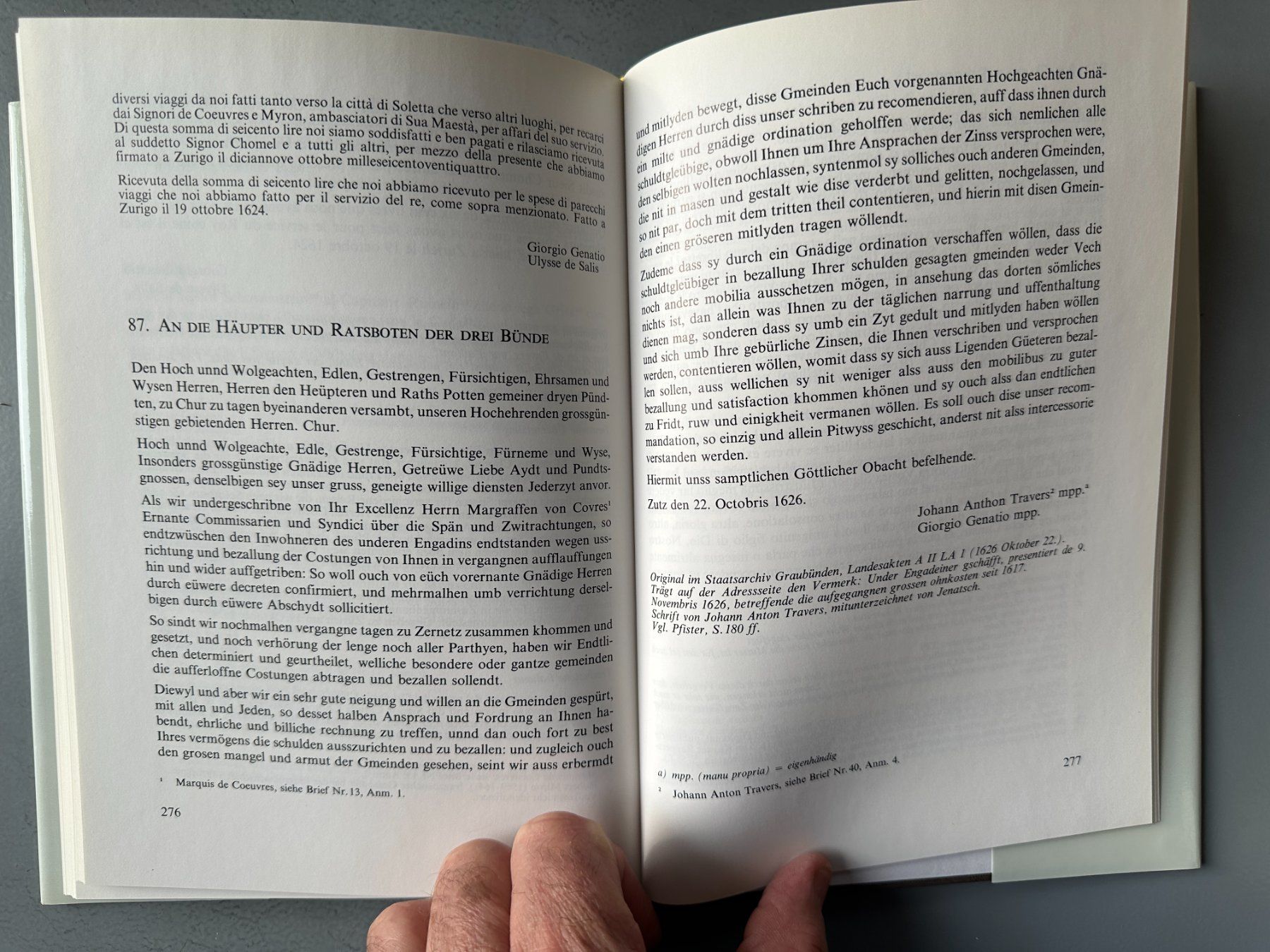 Bücher: Alexander Pfister: Jörg Jenatsch Briefe. – Gebraucht aus Zürich von allp 8
