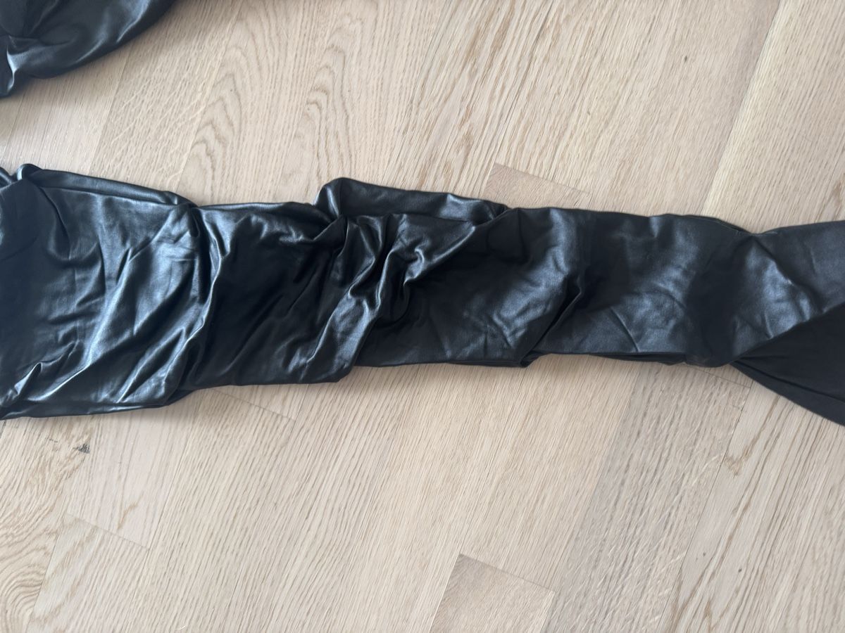 Hosen: Geraffelte Leder Hose – Neu (gemäss Beschreibung) aus Wetzikon ZH von P__tt5 1