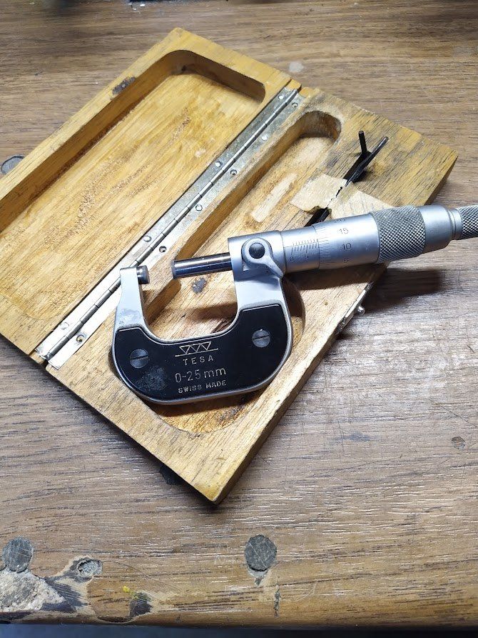 Tesa Misurare: Aussen Micrometer Tesa 0-25mm – Usato da Walkringen venduto da petro06 1