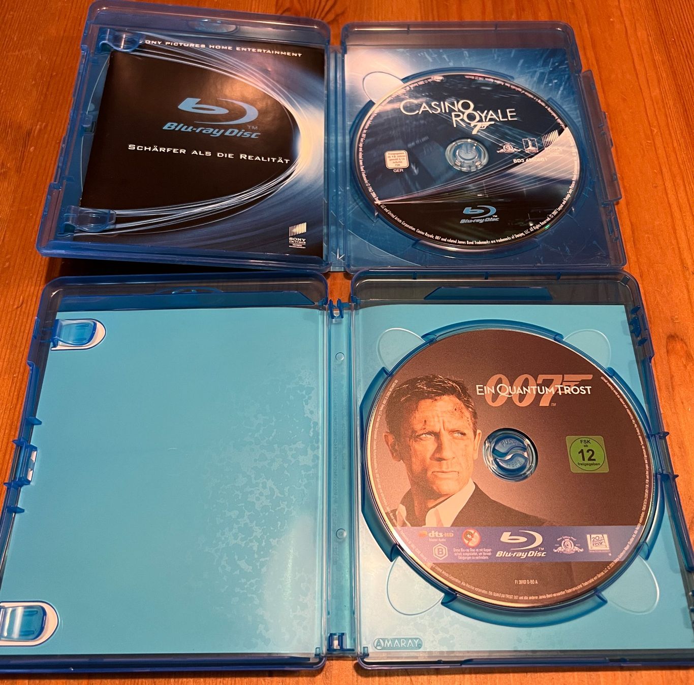 Tutti i DVDs: Zwei BlueRay Disc James Bond – Usato da Uster venduto da Stoessda 1