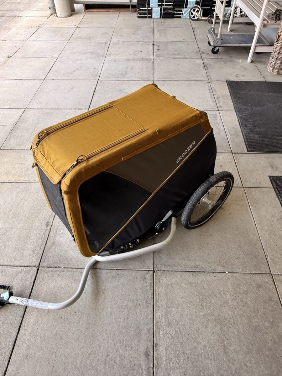 Croozer Rimorchi: Croozer Hundeanhänger Peppa – Nuovo (secondo la descrizione) da Hünenberg See venduto da Norah1 1
