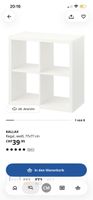 KALLAX Regal weiss 77x77 cm guter Zustand