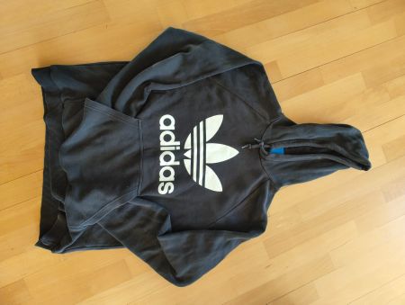 Original Adidas Hoodie, Gr. L, Top Zustand, Winter Deal