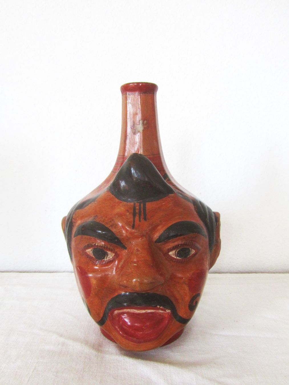 Caraffe: Dekorative Vintage Karaffe mit Gesicht – Usato da Seengen venduto da mikelele 2