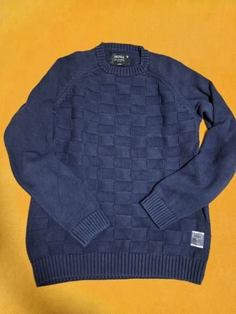 Winter-Herrenpullover von Indigo Grösse L, Top Zustand