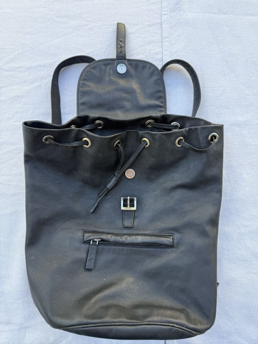 Prada Zaini: Prada Rucksack, schwarz. Must-have! – Usato da Zürich venduto da adams-eddie 1