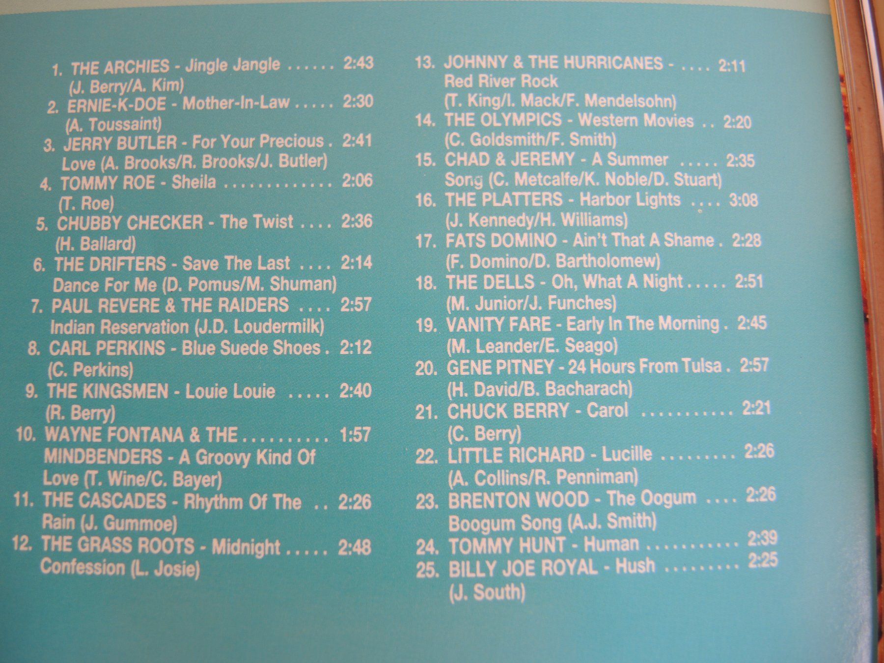 CD: 2 CD s Super Oldies Vol.1+2 Original Artists – Usato da Rorschach venduto da maeck8 3