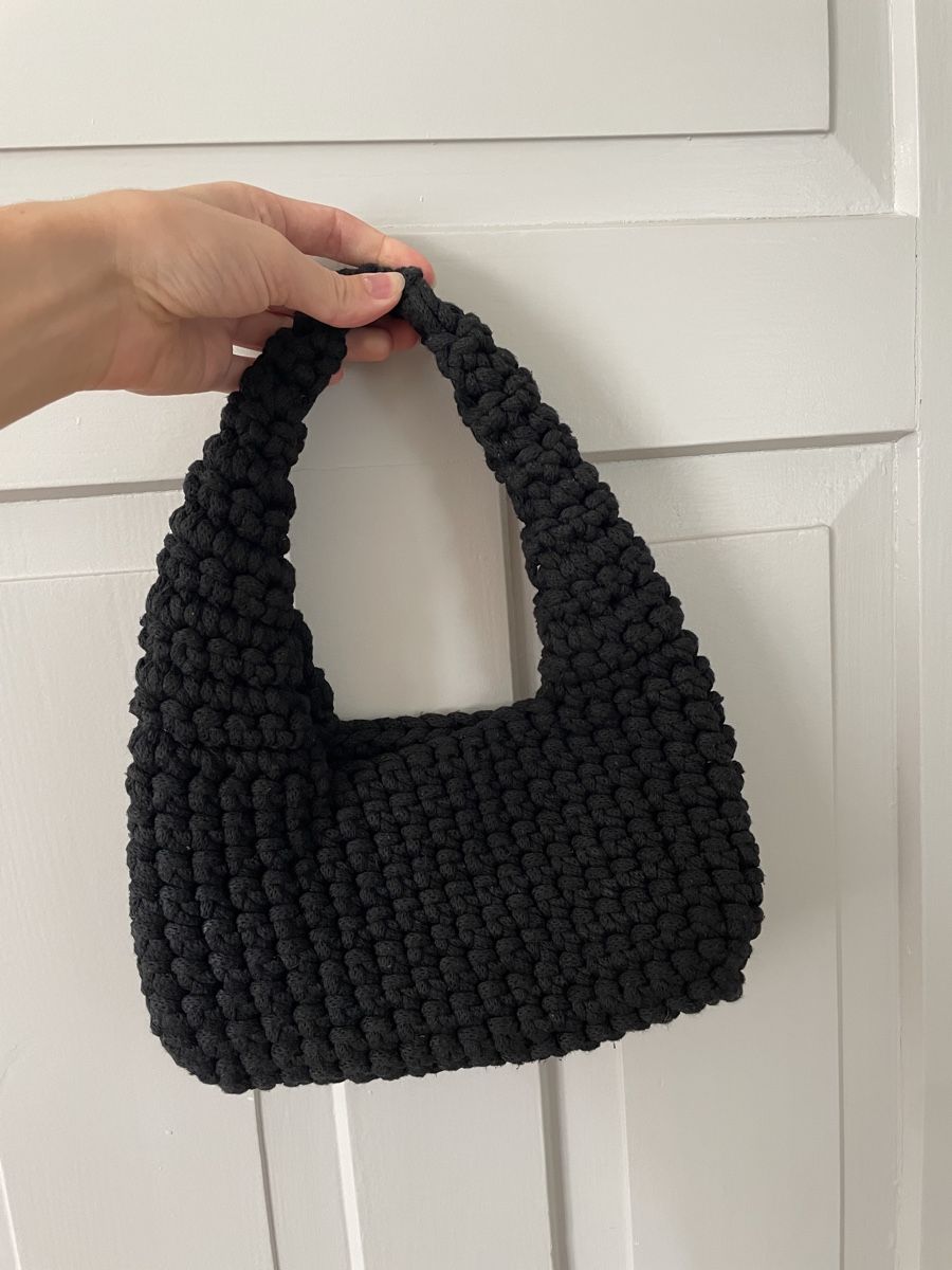 Borse da donna: schwarze tasche gehäkelt  – Nuovo (secondo la descrizione) da Zürich venduto da M500ZH