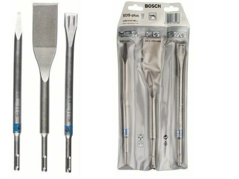 Bosch Alle Werkzeuge: Bosch Meißel-Set 3-teilig 2607019159 – Neu und originalverpackt aus Bottighofen von zaap