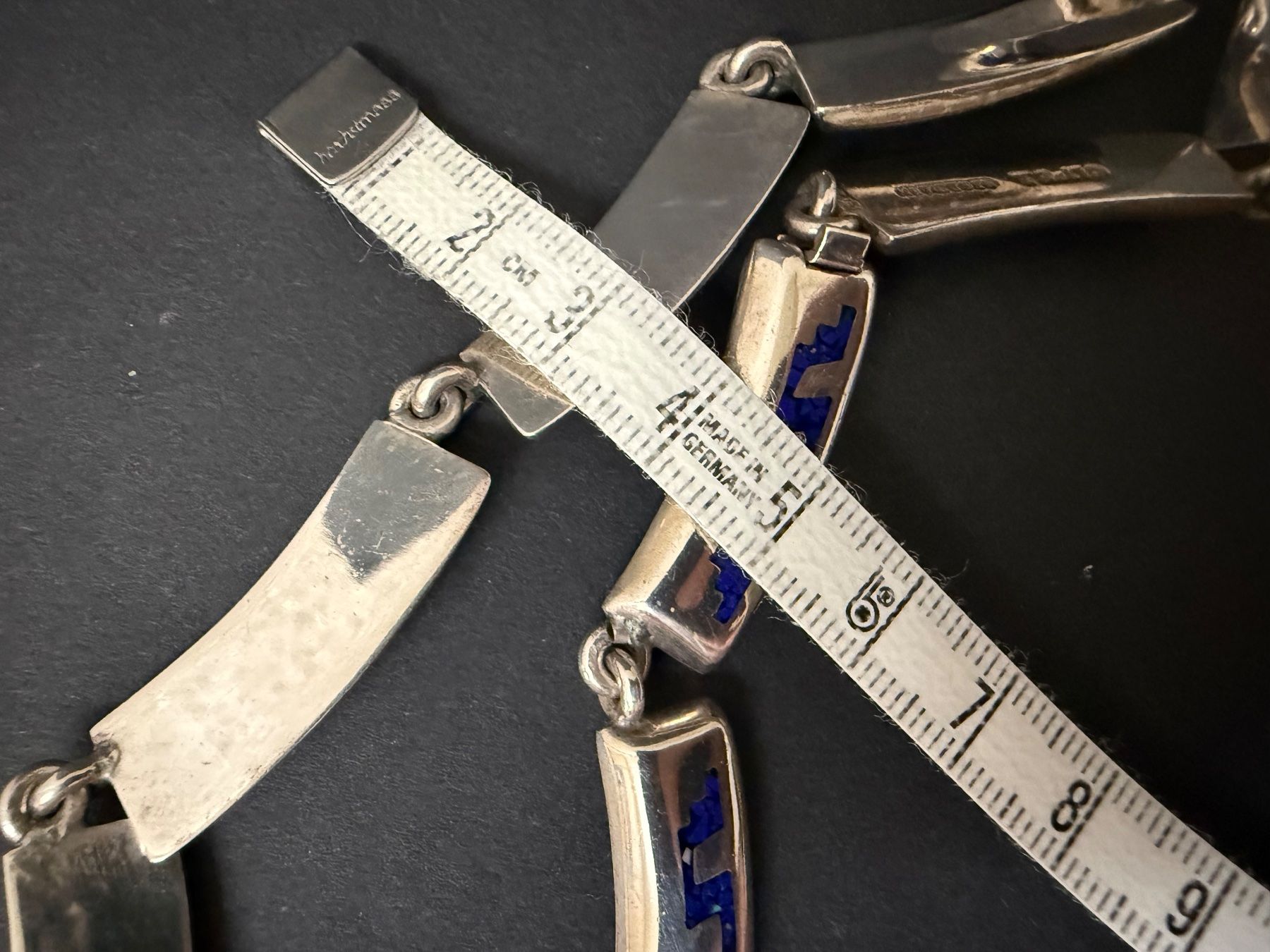 Ketten: Silber Kette mit Lapislazuli 925, 60g – Gebraucht aus Spiegel b. Bern von Rogger72 4