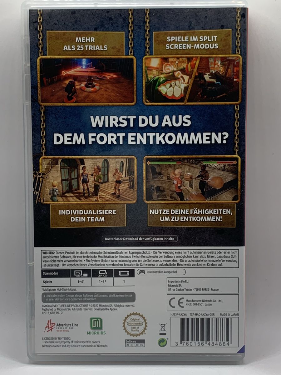 Nintendo Giochi: Escape Game Fort Boyard - Nintendo Switch – Usato da Ostermundigen venduto da RG-Collector 1