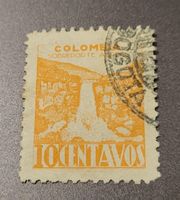Kolumbien 1945 alte briefmarke